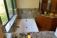 Lavatory Mantel to Tub