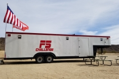 Bed liner Paint job on entire trailer exterior