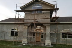 Stucco First coat